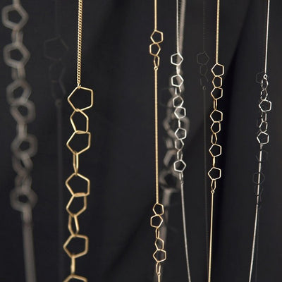 Gold Allegra Necklace | Pursuits Jewellery | boogie + birdie