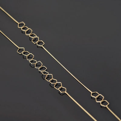 Gold Allegra Necklace | Pursuits Jewellery | boogie + birdie