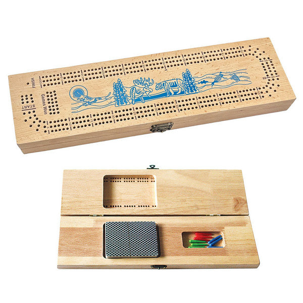 All My Relatives 3-Track Cribbage Board | Native Northwest | boogie + birdie