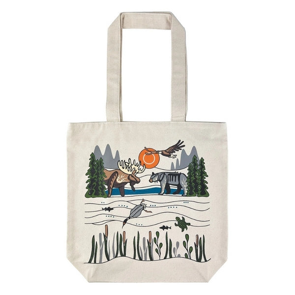 All My Relatives Everyday Tote Bag - Lac Seul First Nation/Ojibwe | Native Northwest | boogie + birdie