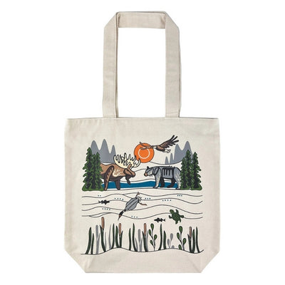 All My Relatives Everyday Tote Bag - Lac Seul First Nation/Ojibwe | Native Northwest | boogie + birdie
