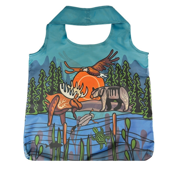 All My Relatives Foldable Bag - Lac Seul First Nation/Ojibwe | Native Northwest | boogie + birdie