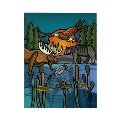 All My Relatives Card - Ojibwe/Lac Seul First Nation | Native Northwest | boogie + birdie