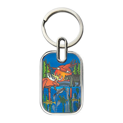 All My Relatives Lenticular Keychain | Native Northwest | boogie + birdie