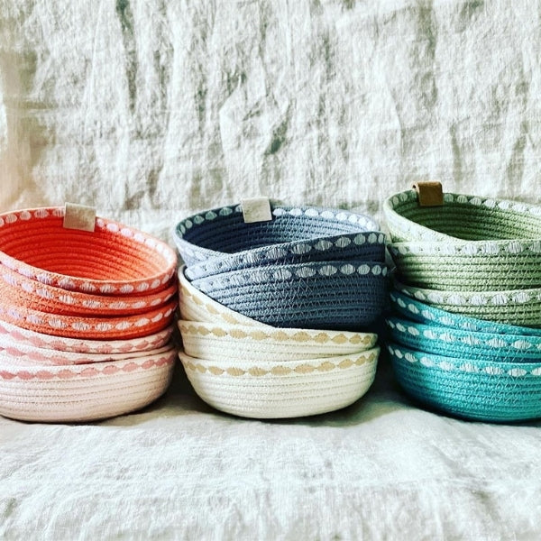 Sage Rope Trinket Bowl | Sandra Naufal | boogie + birdie