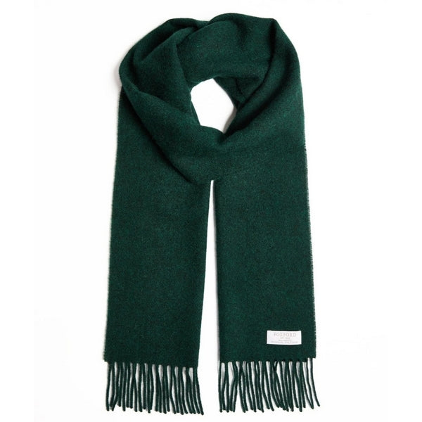 Amazon Green Lambswool Scarf | Foxford | boogie + birdie