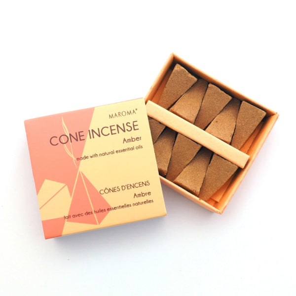 Amber Incense Cones | Maroma | boogie + birdie