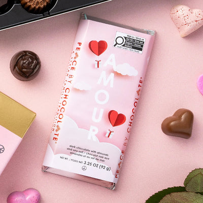 Amour Milk Chocolate Bar | Peace by Chocolate | boogie + birdie