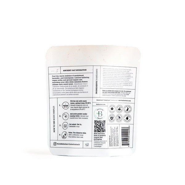 Ancient Oat Hydration Crush Bath Soak | Bathorium | boogie + birdie