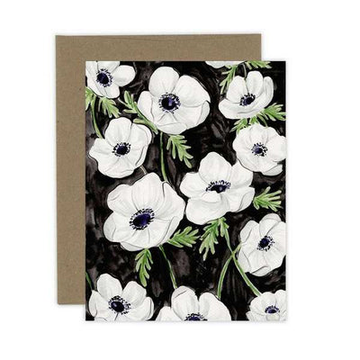 Anemone Florals Greeting Card | Almeida Illustrations | boogie + birdie