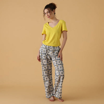 Anne PJ Pants in a Bag | Mahogany | boogie + birdie