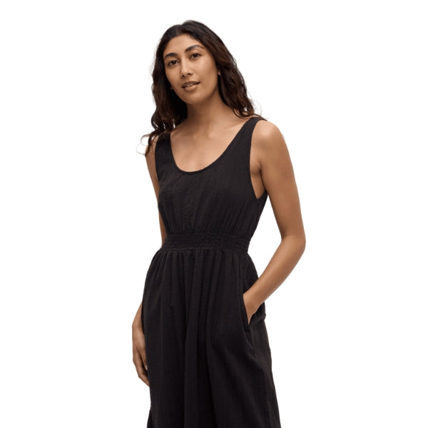 Meteorite Black Arcadian Dress (TCW6500-0164) | tentree | boogie + birdie