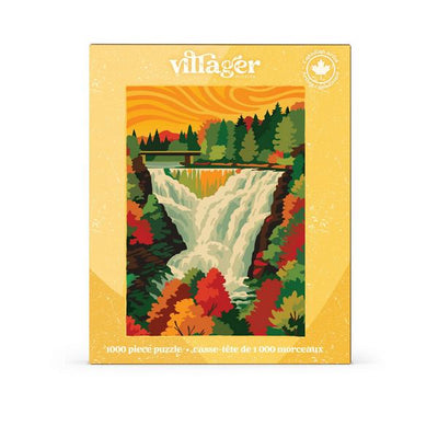 Autumn Cascade 1000 Piece Puzzle | Villager Puzzles | boogie + birdie