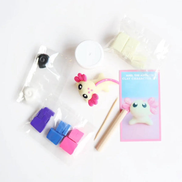 Axolotl DIY Polymer Clay Kit | The Make Station | boogie + birdie

