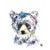 Black Bear Cub Print 5"x7" | Whitehouse Art | boogie + birdie