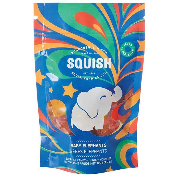 Baby Elephants Vegan Squish Gummies | Squish | boogie + birdie