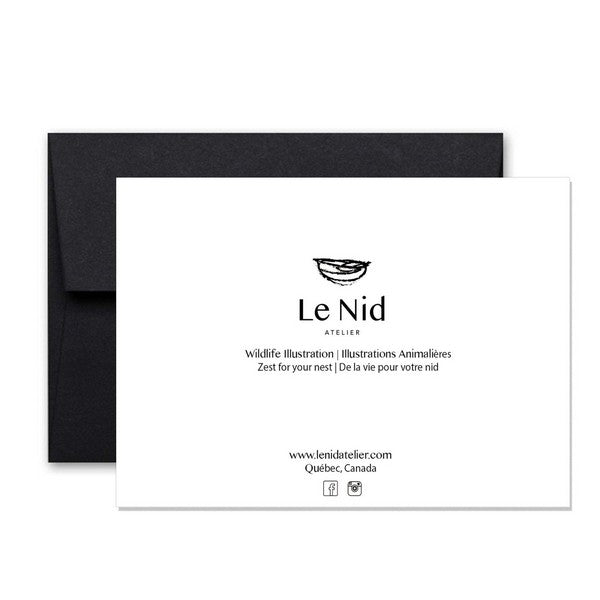 Whale with Baby Art Card | Le Nid Atelier | boogie + birdie