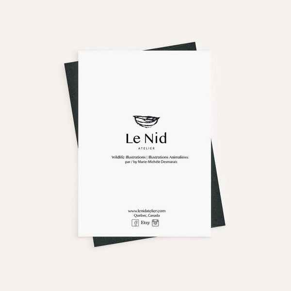Highland Cow Art Card | Le Nid Atelier | boogie + birdie