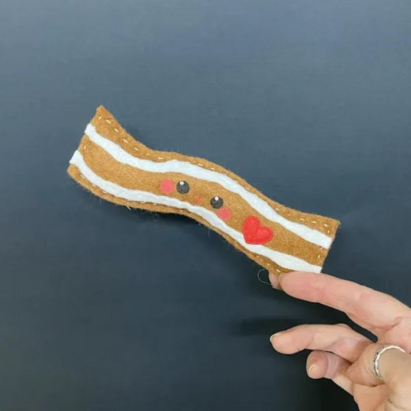 Bacon Catnip Toy | Puddin Paws | boogie + birdie