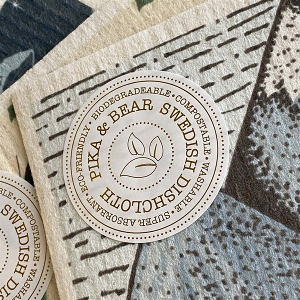 Bankhead Mountain Swedish Dishcloth (SD22BANKH) | Pika & Bear | boogie + birdie