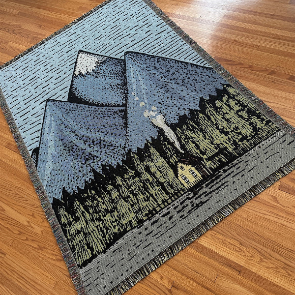 Bankhead Mountain Jacquard Throw | Pika & Bear | boogie + birdie