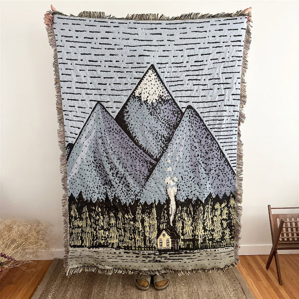 Bankhead Mountain Jacquard Throw | Pika & Bear | boogie + birdie
