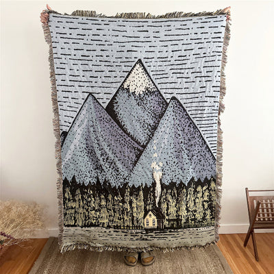Bankhead Mountain Jacquard Throw | Pika & Bear | boogie + birdie
