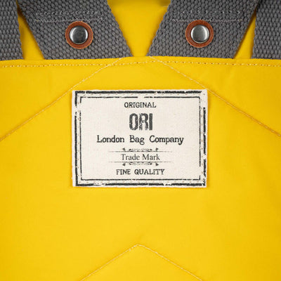 Mustard Bantry Backpack | Ori London | boogie + birdie