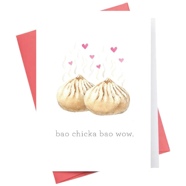 Bao Chicka Bao Wow Love Card | Inkwell | boogie + birdie