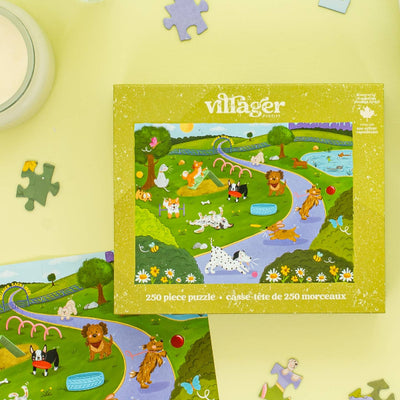 Bark Park 250 Piece Puzzle | Villager Puzzles | boogie + birdie