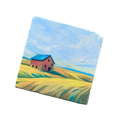 Barn Marble Coaster | Cedar Mountain | boogie + birdie