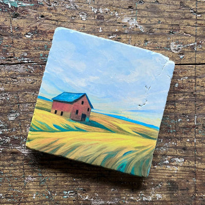Barn Marble Coaster | Cedar Mountain | boogie + birdie