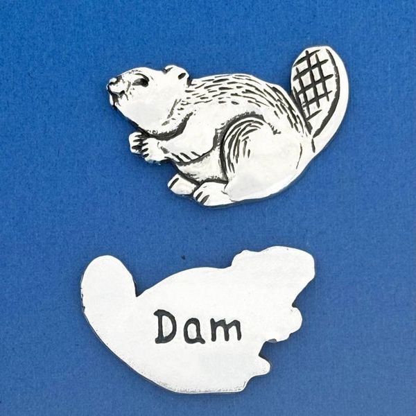 Pewter Beaver/Dam Token | Basic Spirit | boogie + birdie