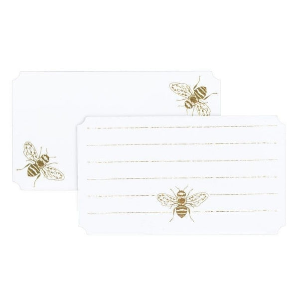 Gold Bee Mini Note Cards (50pc) | Paper Goods | boogie + birdie