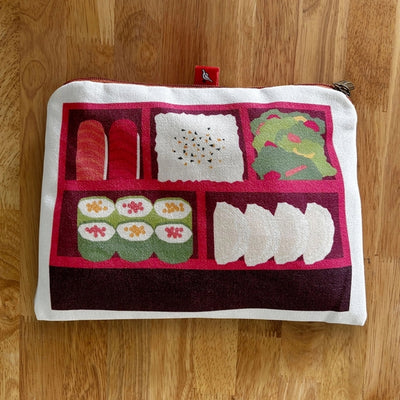 Bento Sushi Zip Pouch | Maivan | boogie
