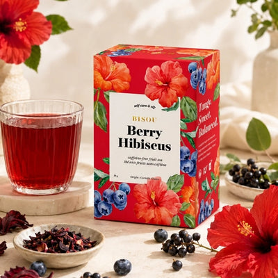 Berry Hibiscus Blossom Herbal Sachets | Bisou | boogie + birdie