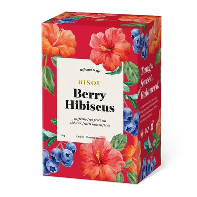 Berry Hibiscus Blossom Herbal Sachets | Bisou | boogie + birdie