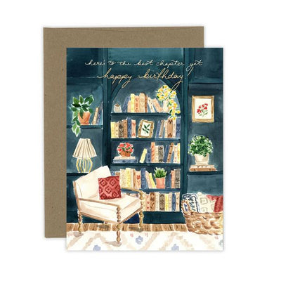 Best Chapter Yet Birthday Card  | Almeida Illustrations | boogie + birdie