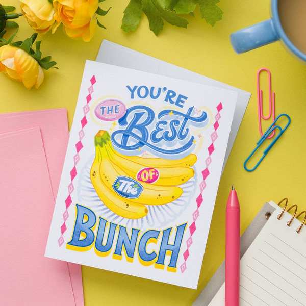 Best Bunch Bananas Thank You Card | To & Fro Gift Co. | boogie + birdie