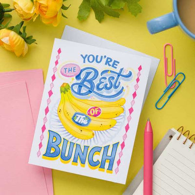 Best Bunch Bananas Thank You Card | To & Fro Gift Co. | boogie + birdie