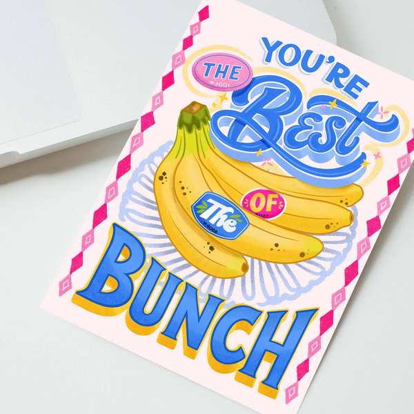 Best Bunch Bananas Thank You Card | To & Fro Gift Co. | boogie + birdie