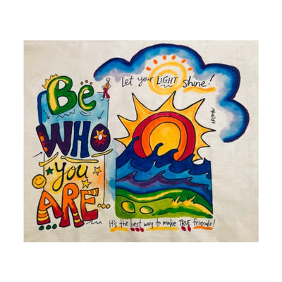 Be Who You Are Pillowcase Painting Kit | Artburn | boogie + birdie