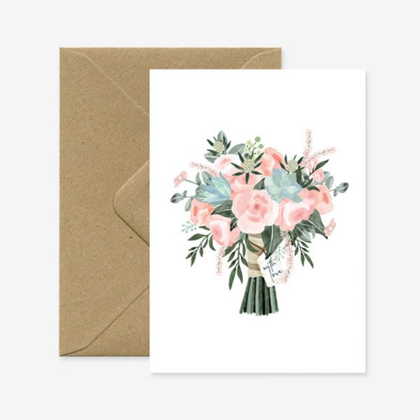 Bouquet With Love Wedding Card  (1053) | All The Ways to Say | boogie + birdie
