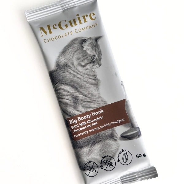 Big Booty Hank 52% Milk Chocolate Bar | McGuire Co. | boogie + birdie