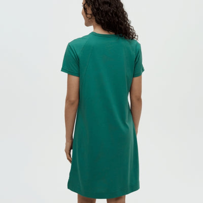 Tidal Teal Birchwood Dress (TCW6234-6037) | tentree | boogie + birdie