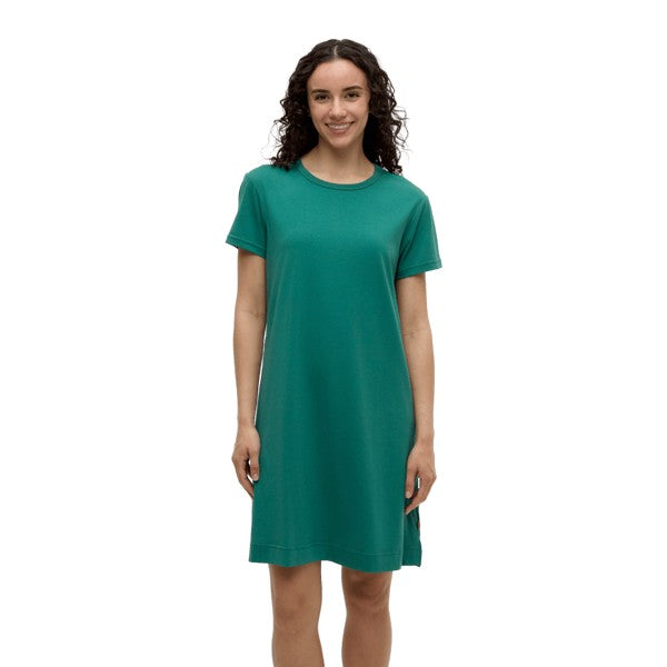 Tidal Teal Birchwood Dress (TCW6234-6037) | tentree | boogie + birdie