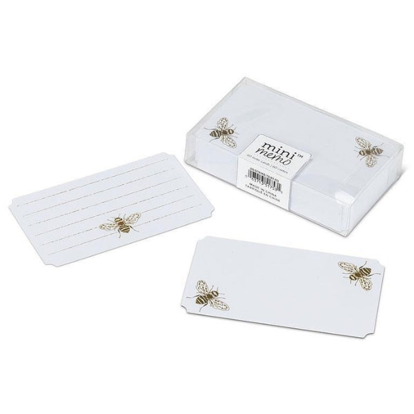 Gold Bee Mini Note Cards (50pc) | Paper Goods | boogie + birdie
