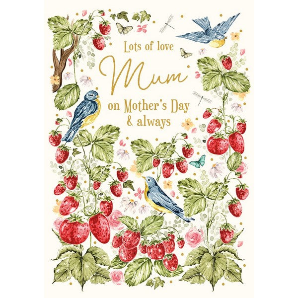 Lots of Love Mothers Day Card | The Art File | boogie + birdie