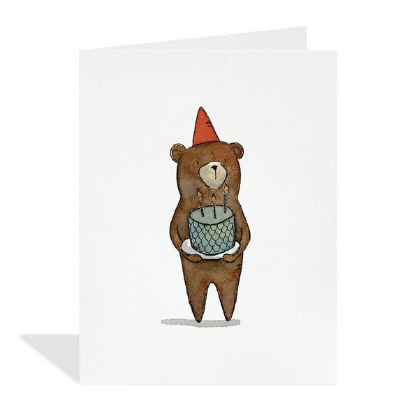 Birthday Bear Card | Half Penny Postage | boogie + birdie