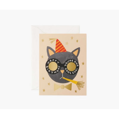Cat With Hat Birthday Card | Rifle Paper Co. | boogie + birdie